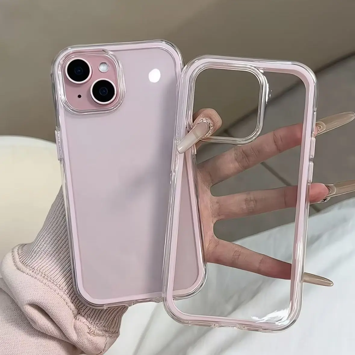 Candy-Colored Phone Case, Clear Back 3