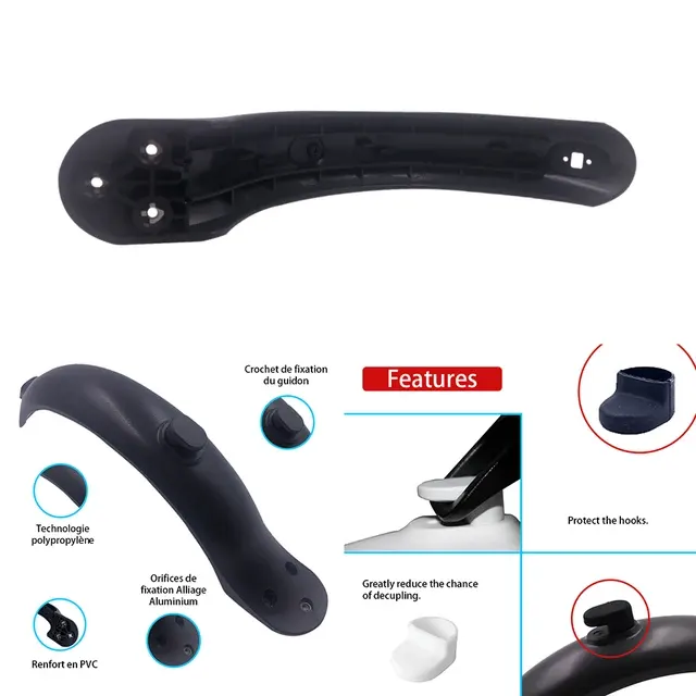 E-Scooter-Schutzblech hinten 3
