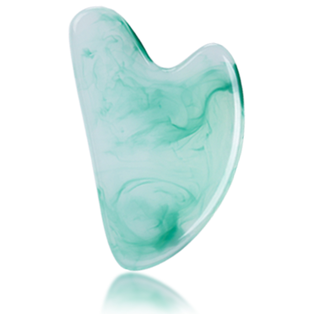 Eco-Friendly Resin Crystal Gua Sha Muscle Scraping Facial