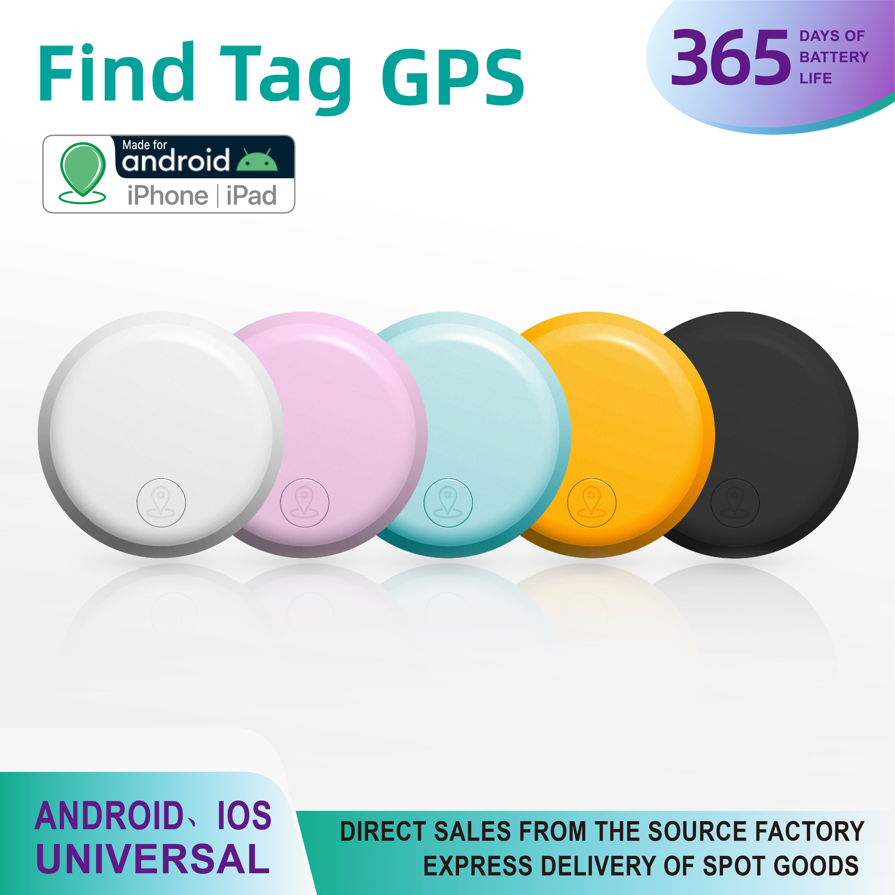 Mini GPS Item Finder Waterproof Tracker 2