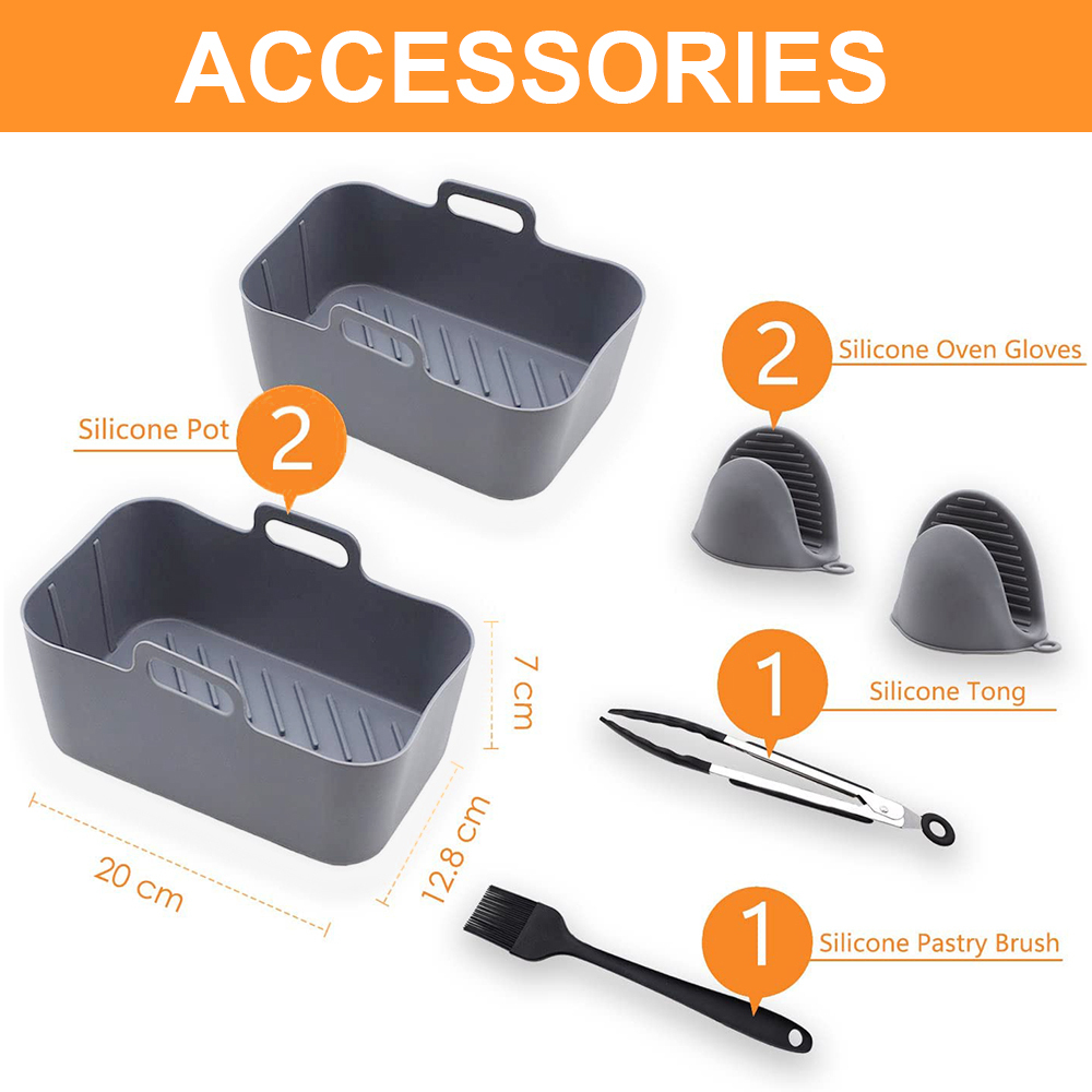 Customization Reusable Thick Rectangle No Stick 2Pcs Air 2