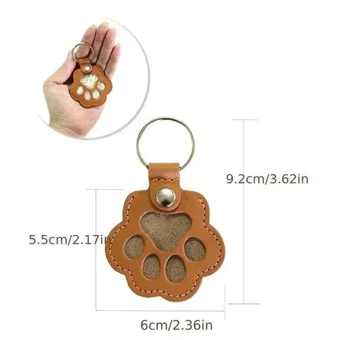 Pet Hair Keychain