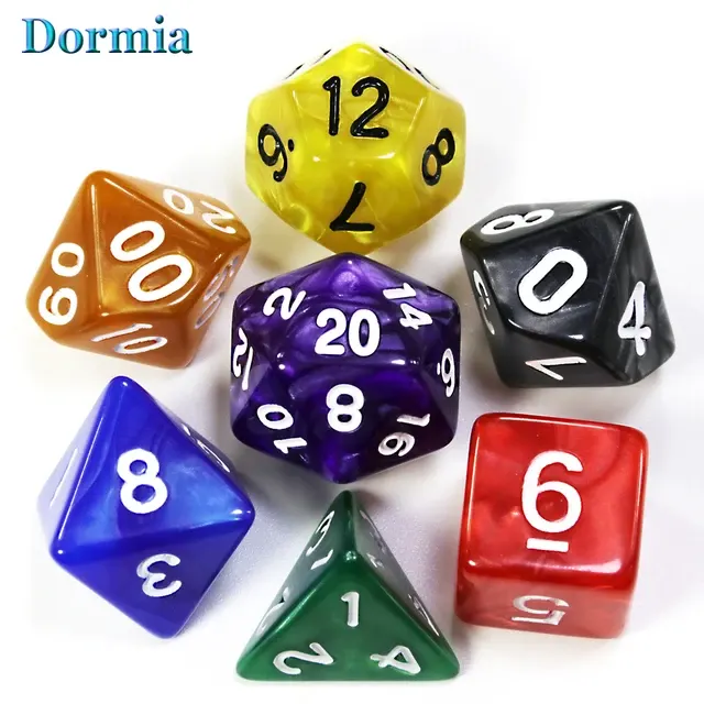 Marble Dice Set 4