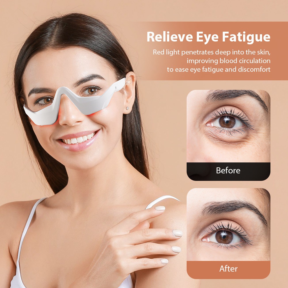 Eye Massager Relieves Fatigue Eyes Massage Glasses Relief