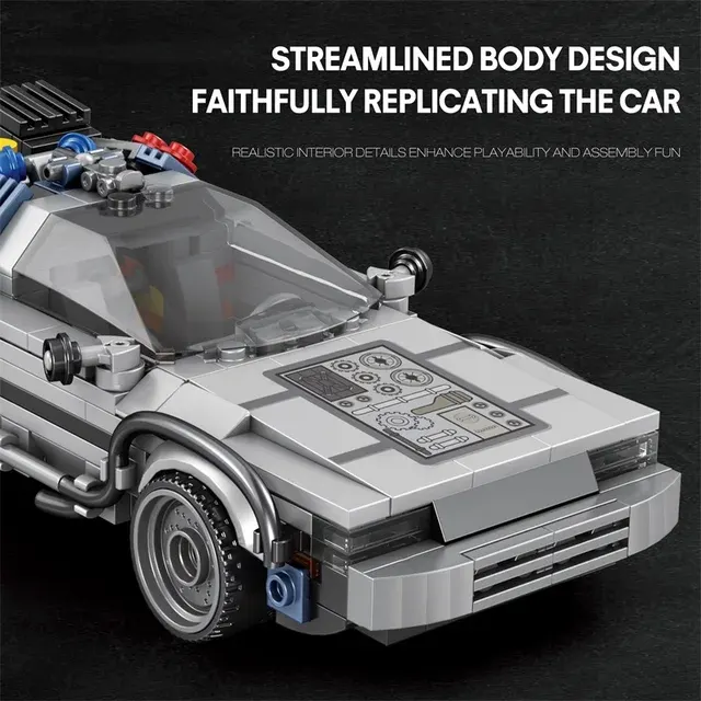 1:24 Retro Racing Car Building Model 4