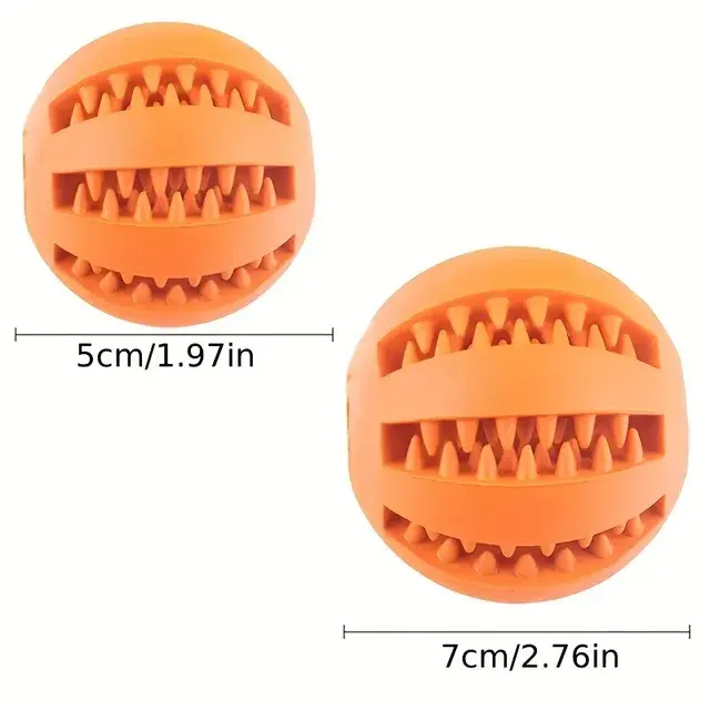 Natural Rubber Treat Ball 2