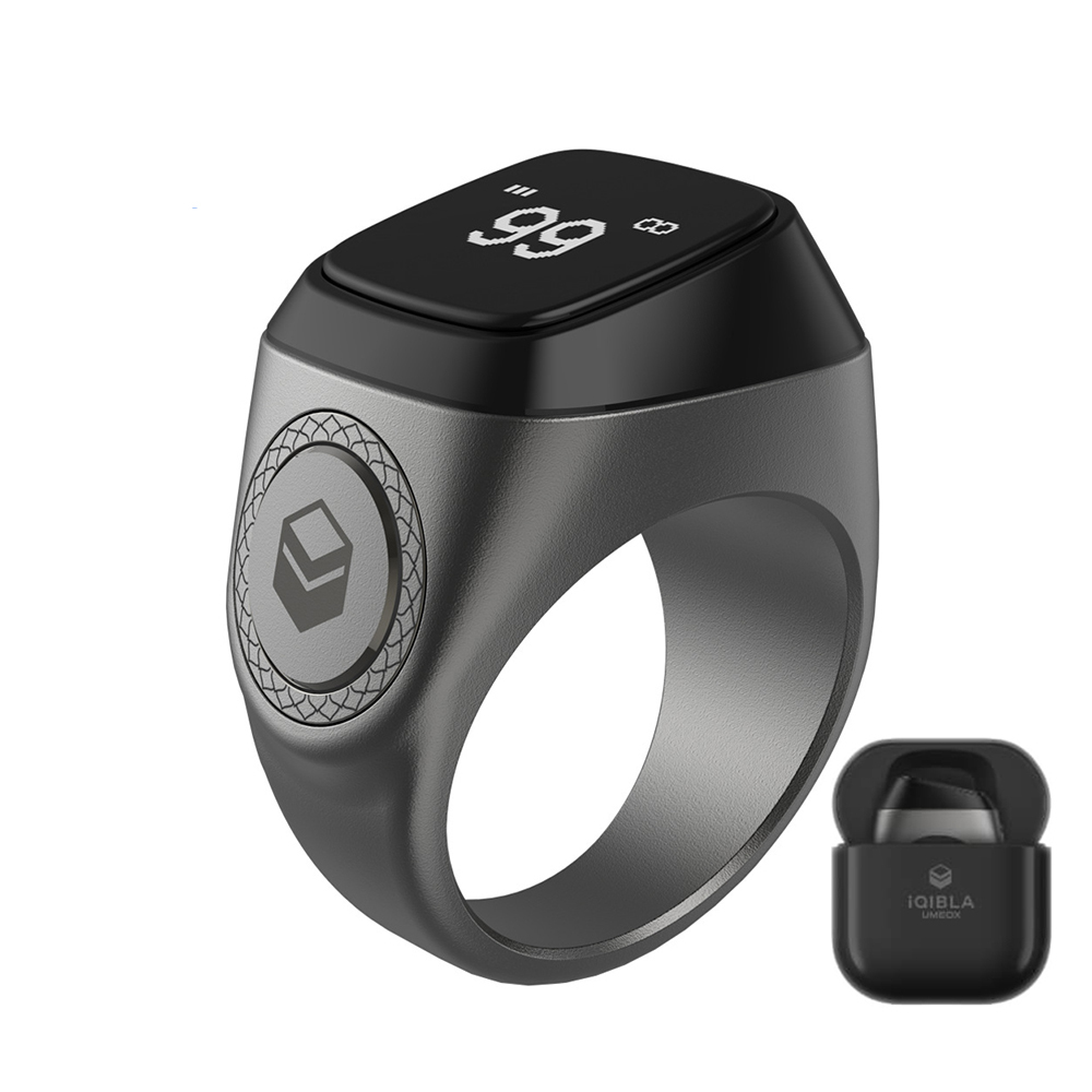 Digital Prayer Ring with Tasbih Counter