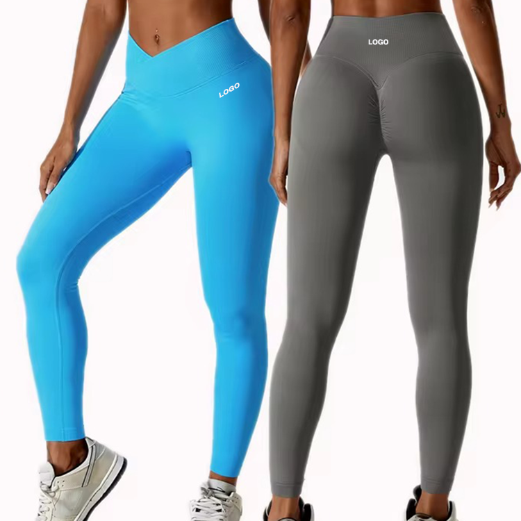 High Waisted Scrunch Butt Gym Leggings