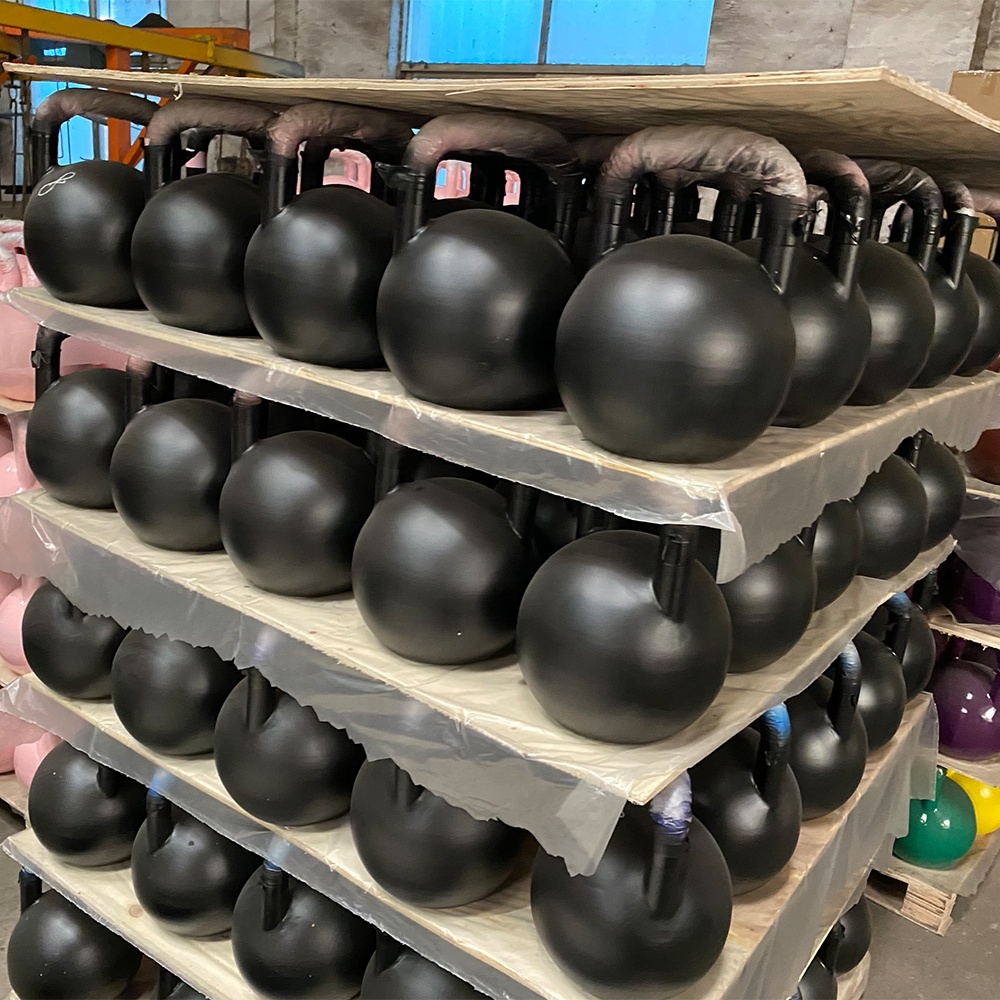 Colored Competition Kettlebell for Strength Training