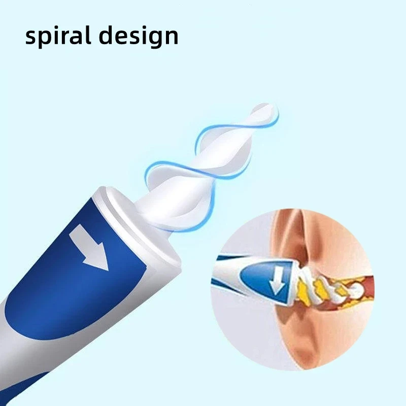 Soft Silicone Earwax Remover with 16 Spirals 2
