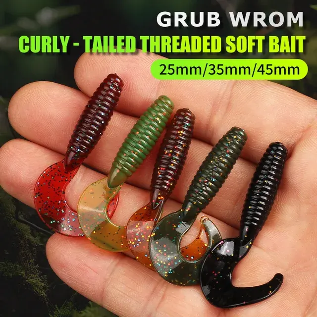 Angry Spin Soft Silicone Lure Set 2