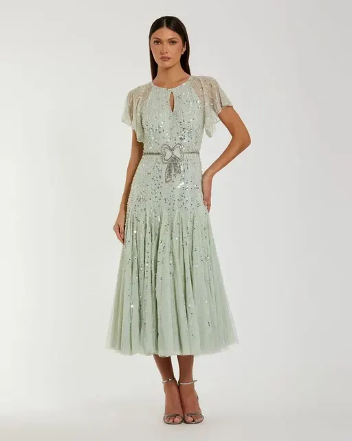 Tüll-Midikleid 1