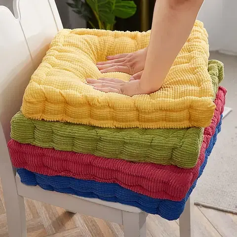 Weihnachtliches Dickes Bodensitzkissen Quadratisch-rund Japanisches Großes Tatami-Kissen für