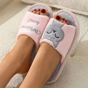 Fluffy Winter House Slippers for Women 3
