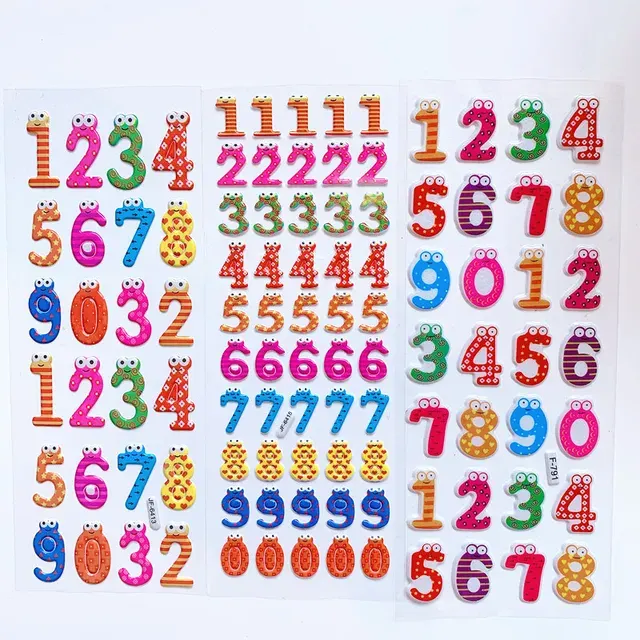 Kids Letter Stickers 3