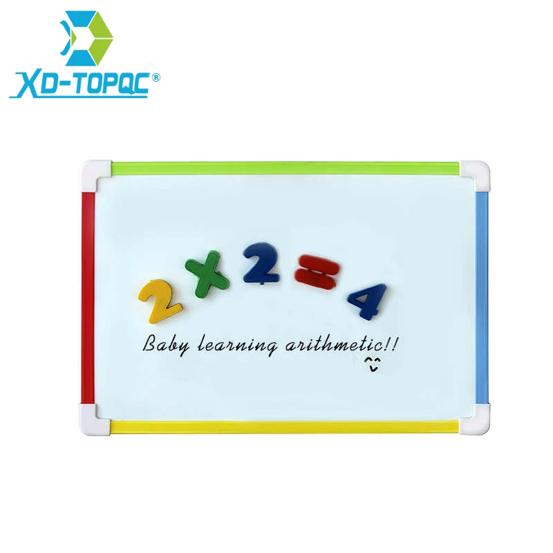 3-Style-Whiteboard für Kinder Magnetisch Trockener Radiergummi Weiße Tafel 3