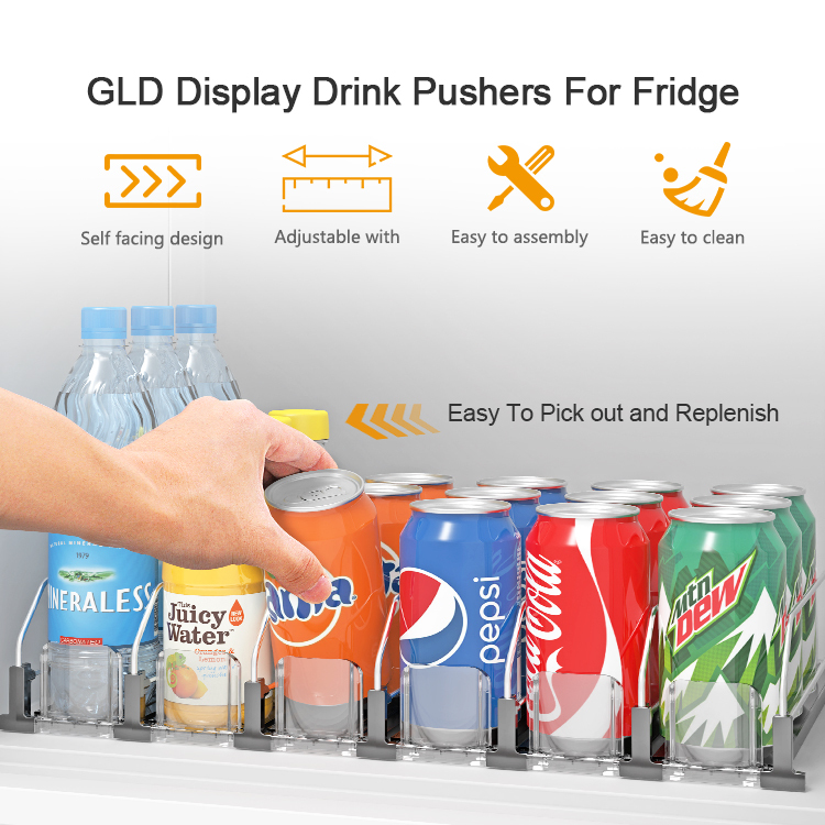 Soda Can Holder Drink Dispenser Refrigerator Beverage Storage 2