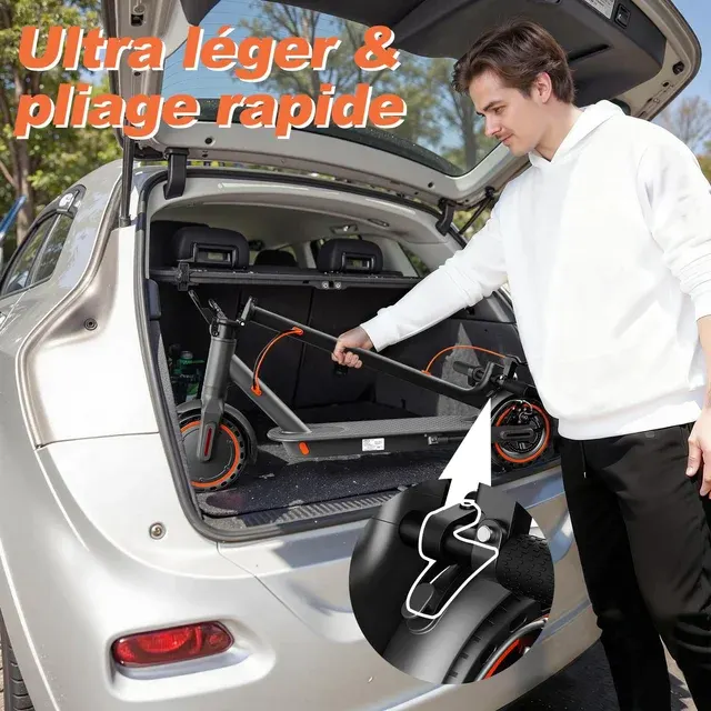 TODIMART E-Scooter 36V 7 8Ah Batterie 25KM Reichweite 3