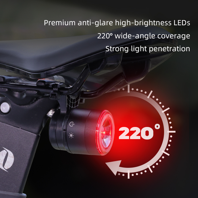 300 Lumen Bike Light Rear Lamp Brake Sensing 3