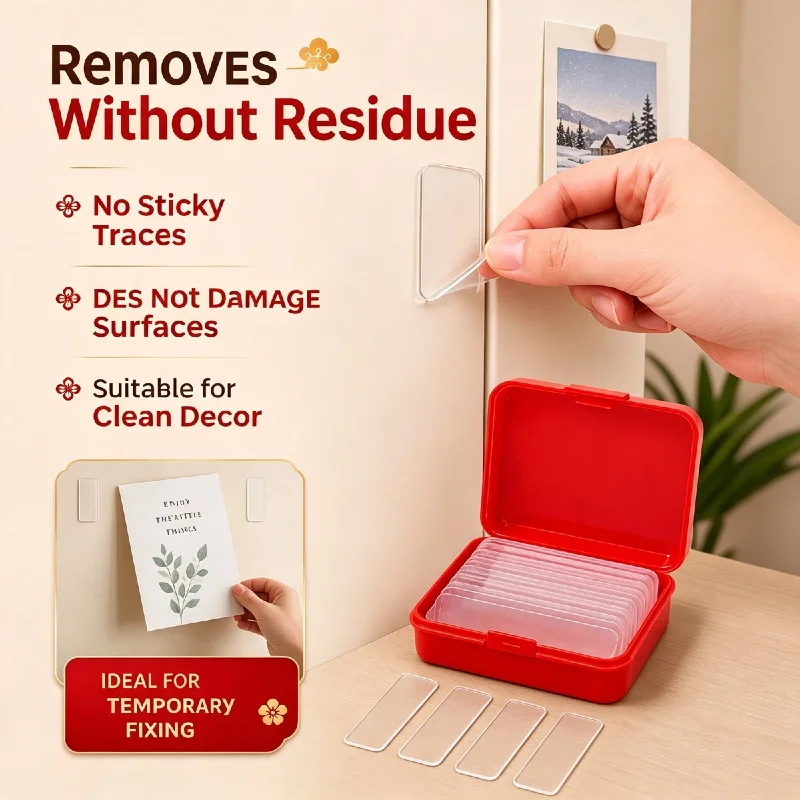 Transparent Reusable Nano Mounting Tape 2