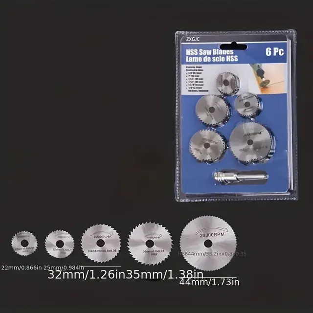 Mini Saw Blade Set 3