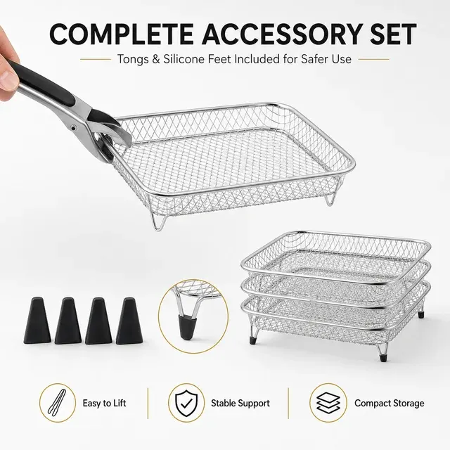 Air Fryer Stand Set 3