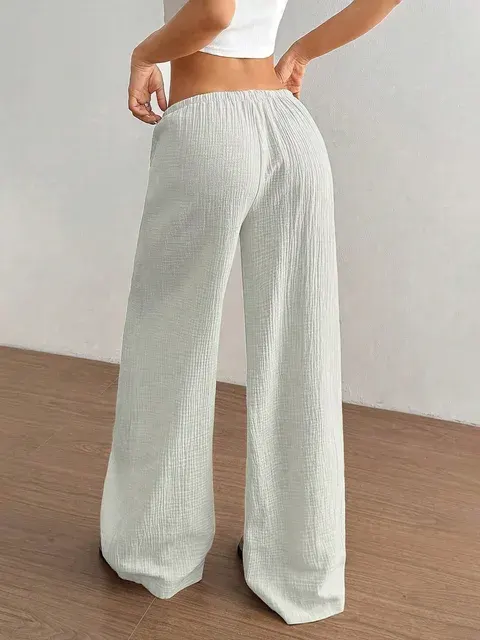 Elegant Women's Wide-Leg Casual Trousers 2