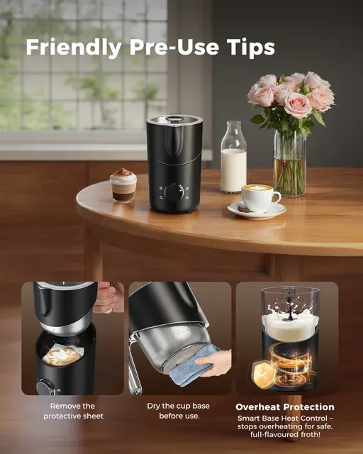 Electric Milk Frother 4