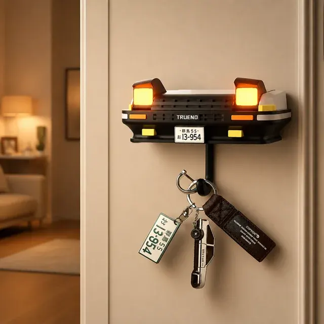 Wall-Mounted Headlight Design Key Holder 2