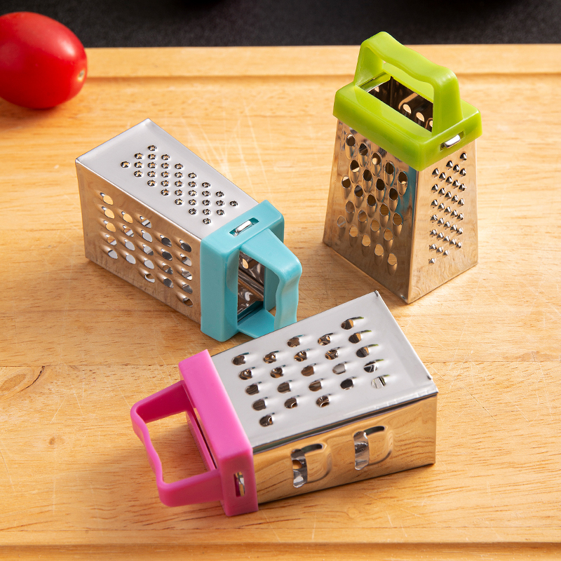 Mini Four-sided Planer Stainless Lemon Cheese Vegetable Grater 2