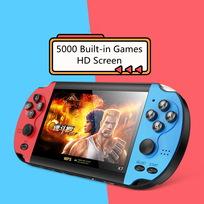 Portable Retro X7 Rechargeable Game Console Handheld Video 3
