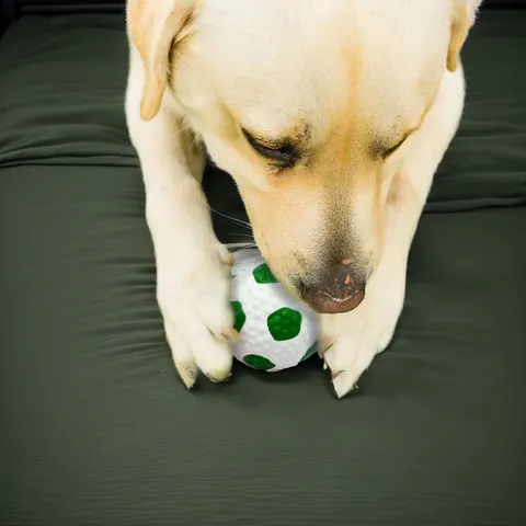LaTeX Pet The Toy Dog High Elastic Ball