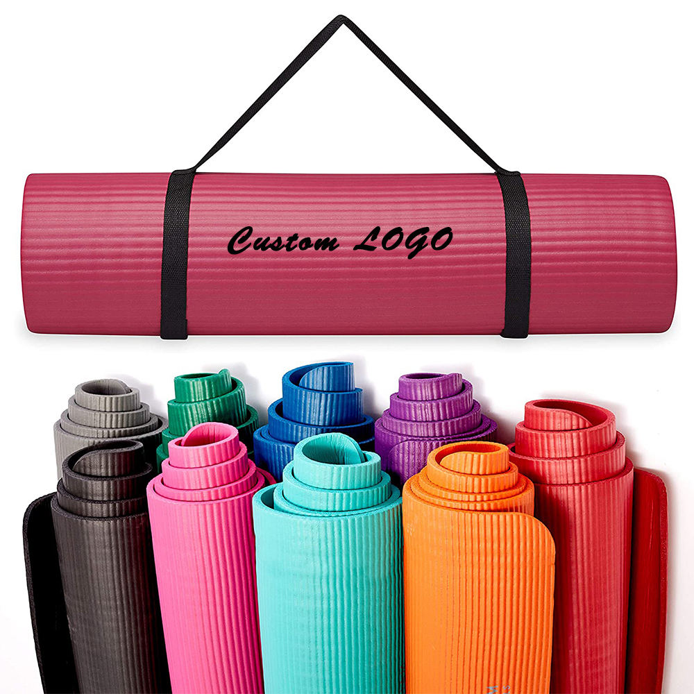 Non-Slip Eco NBR Exercise Yoga Mat 8-15mm 4