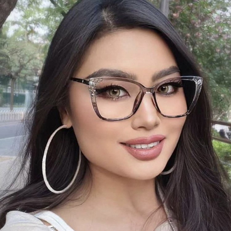 Fashion Cat Eye Blue Light Blocking Glasses Optical 4