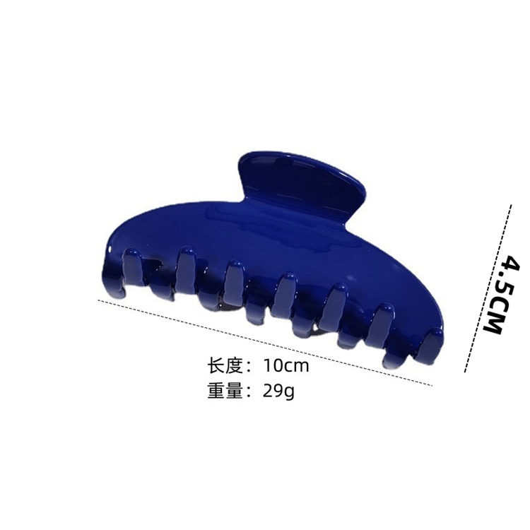Solid Color Large Acetate Hair Claws Clips Cloud 3