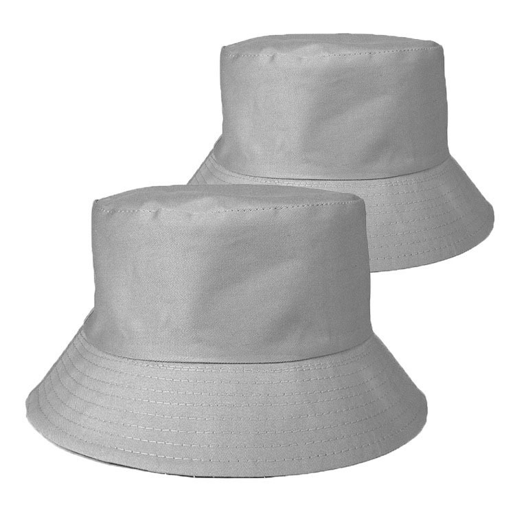 Customizable All Print Bucket Hats Sun Cap Red 2