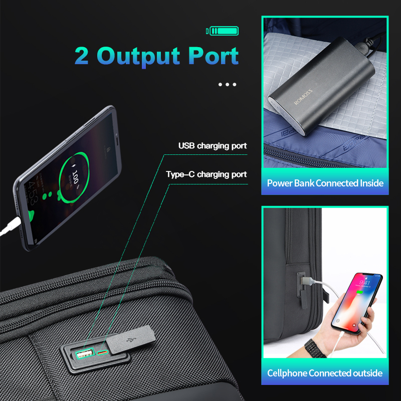 Bopai BSCI Expandable Usb Charging Computer Office Men 4