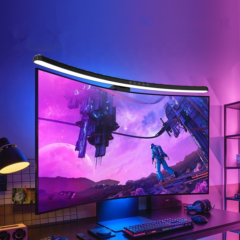 Ultra Wide 60cm Curved Computer Hanging Monitor Light