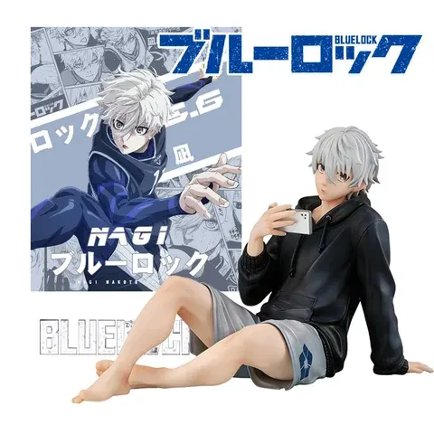 Nagi Seishiro Anime Action Figure, Seated