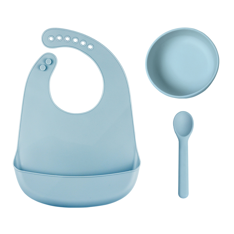 Silicone Baby Feeding Set Food Grade BPA Free 2