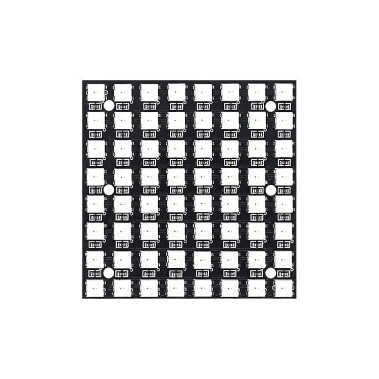 WS2812 LED 5050 RGB 8x8 64 Bit LED-Matrixmodul