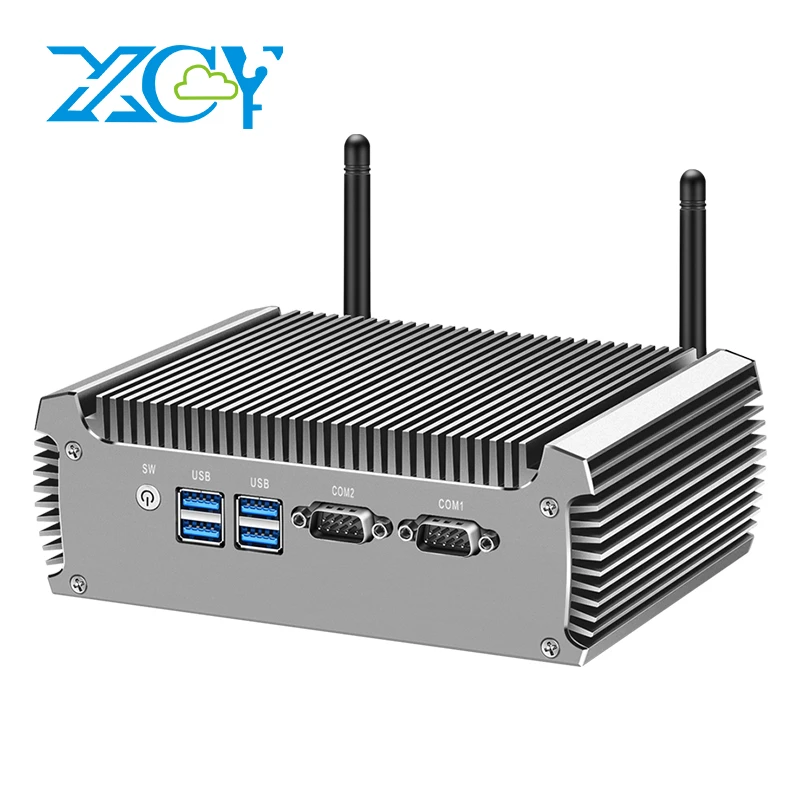 XCY Fanless Industrie Mini PC Intel Core i7-4500U