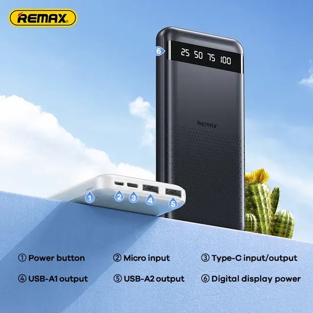 Leichte 10000mAh Powerbank mit Schnellladung 3