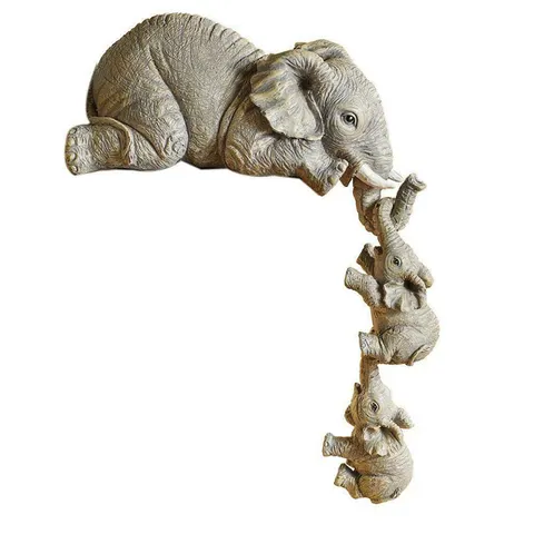 Resin Elephant Figurine