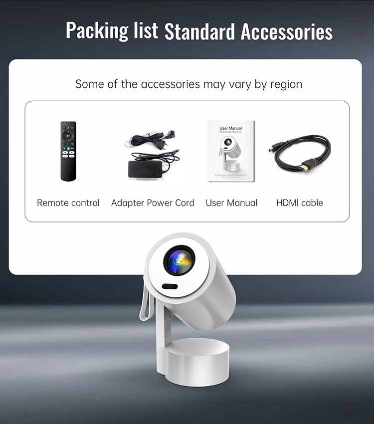 Mini Full HD Wireless Smartphone Projector 2