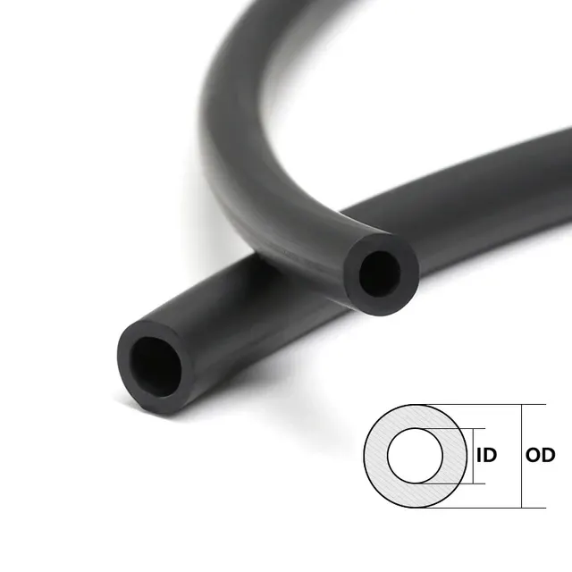 Hochtemperatur-FKM-Viton-Schlauch, ölbeständig, Innendurchmesser 2–25 mm 1