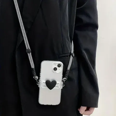 Long Phone Lanyard with Back Clip