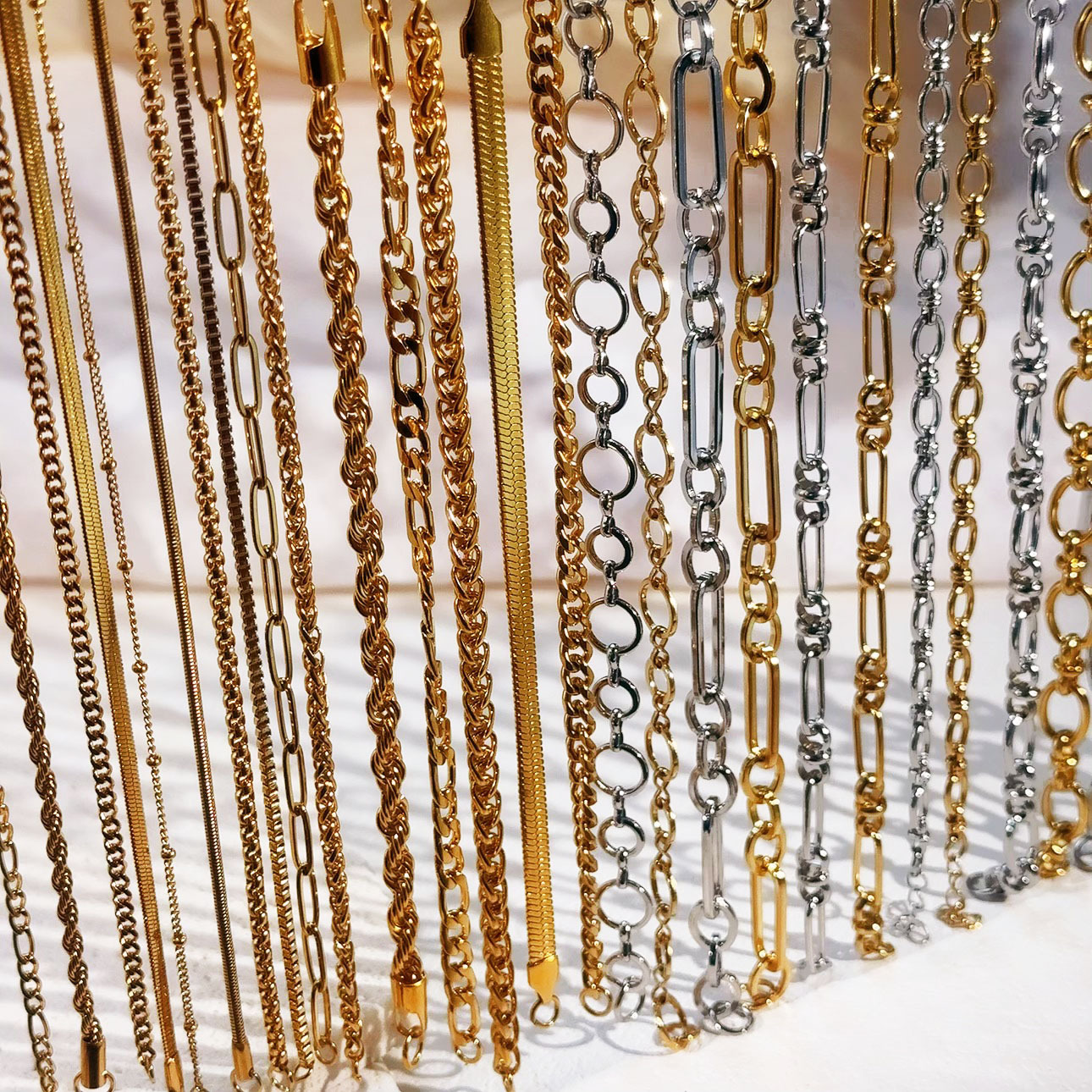 Men's 18K Gold Plated Cuban Chain 4