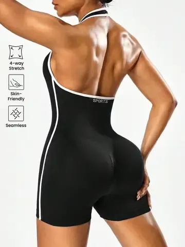 Damen-Sport-Einteiler