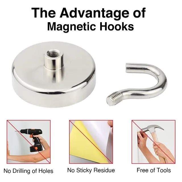 Round Neodymium Pot Fishing Magnet 4